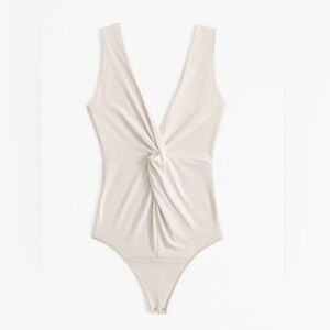 Abercrombie & Fitch | Glossy Plunge Bodysuit